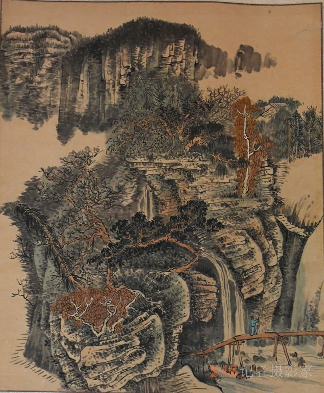 笑難（王建國）山水畫欣賞