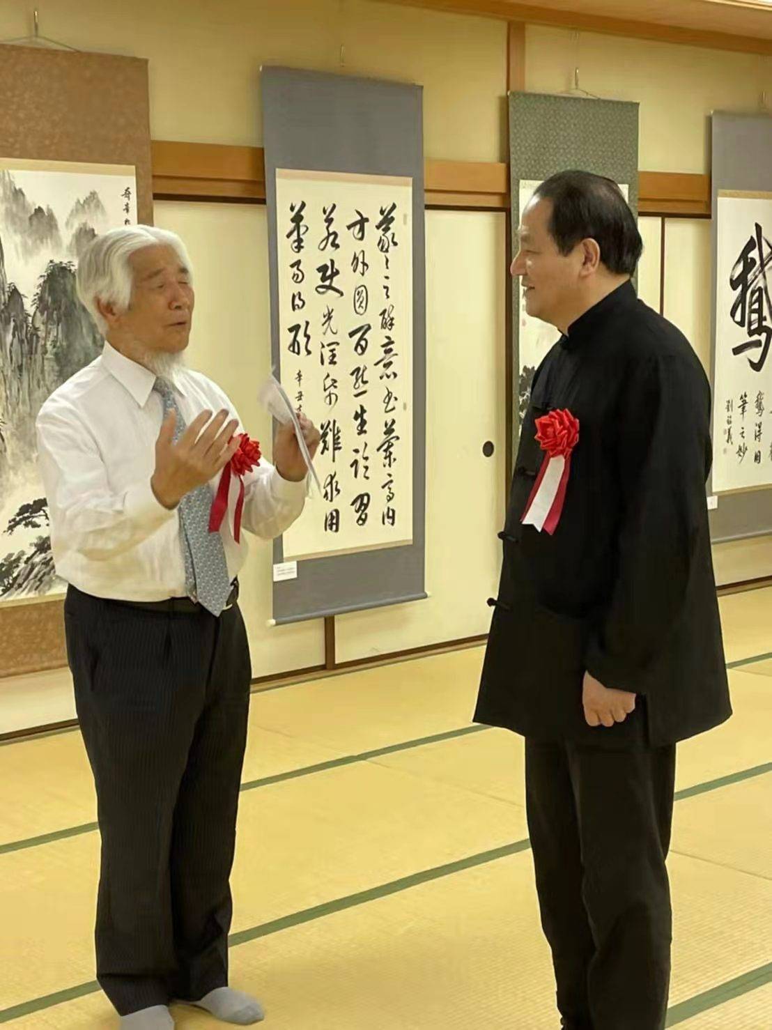 “筆精墨妙——劉銘義書畫展”在日本京都文化博物館舉行