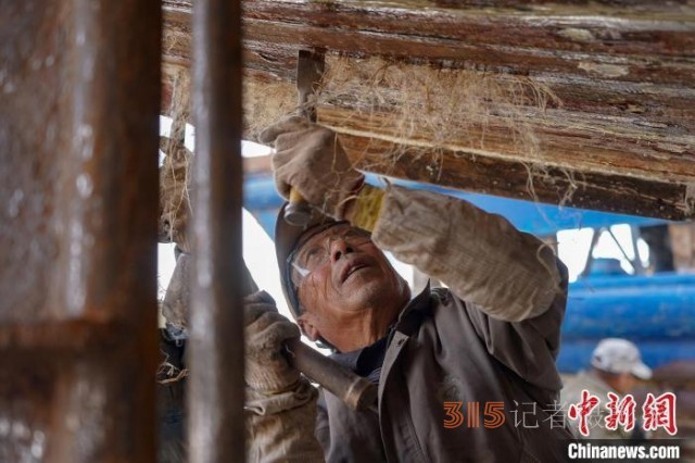 600年古老修船技藝：渤海灣畔捻船忙