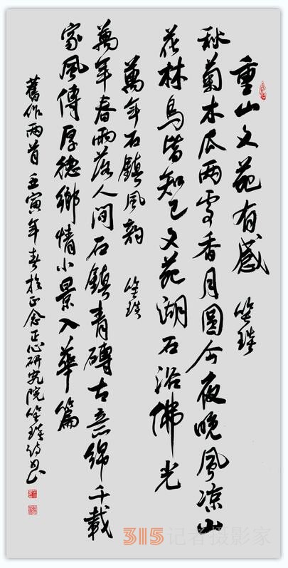 著名書法家笑琰（靳新國(guó)）作品欣賞