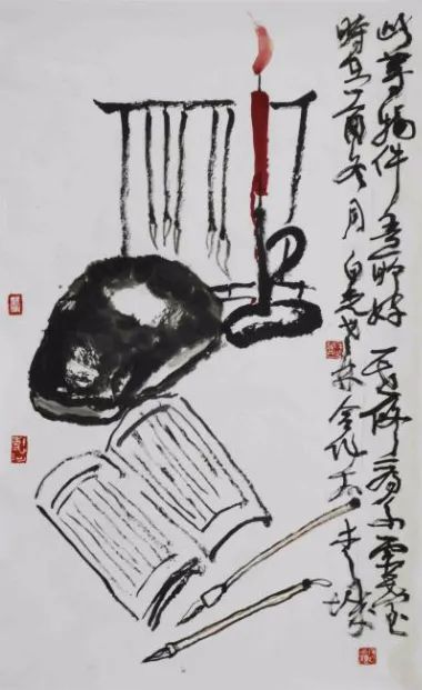 書(shū)畫(huà)名家白光作品——以書(shū)入畫(huà) 詩(shī)化丹青