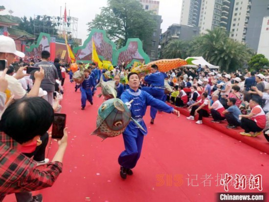 近百項非遺亮相東莞“茶園游會”