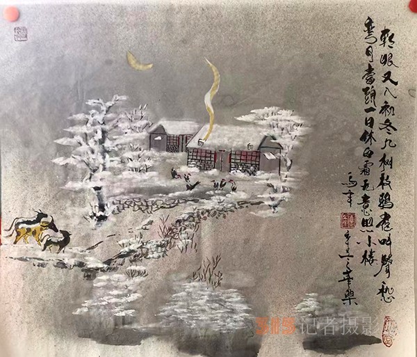 國禮書畫家馬年作品欣賞